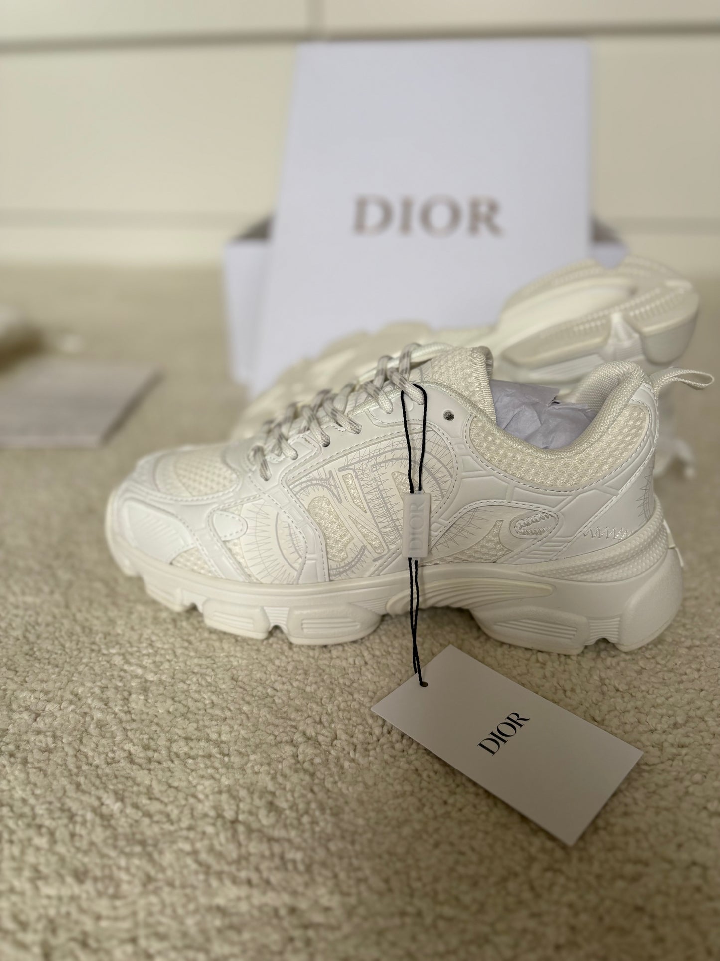 Sneakers Couture « Élégance » – Blanche